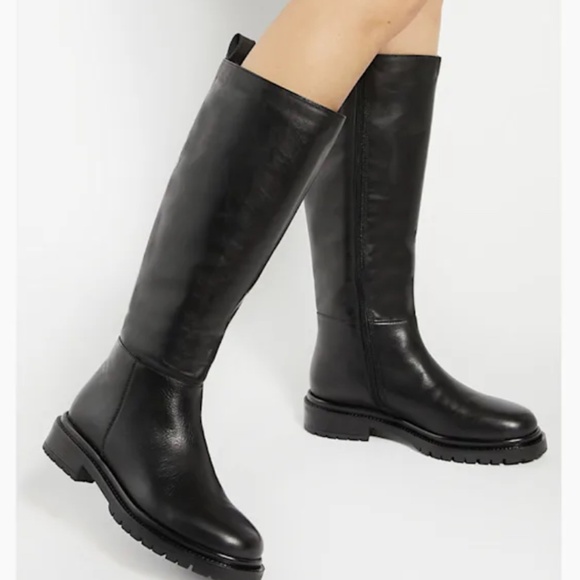 Buy Dune London Black Tilings Knee High Boots from Next USA Dune London Tilings Boot